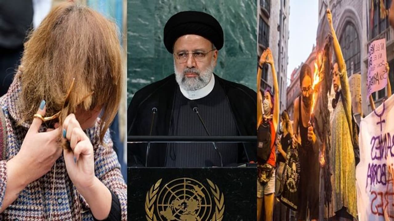 ভারতে যখন দেবীপক্ষ, ইরানে উড়ছে নারীদের চুলের ধ্বজা, ‘বরদাস্ত করব না’, হুঁশিয়ারি প্রেসিডেন্ট ইব্রাহিম রাইসির