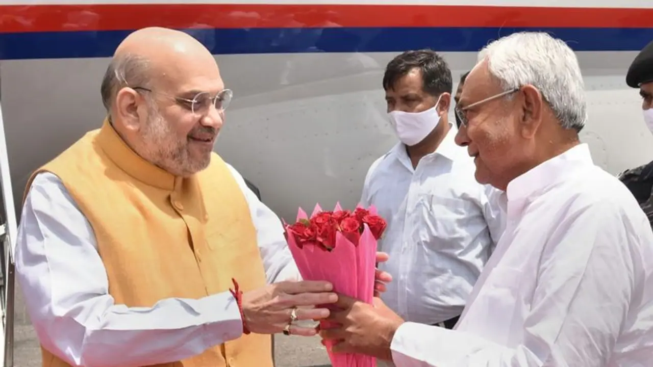 NDA seat sharing in Bihar: BJP to contest on 17 seats, JD(U) & LJP (Ram Vilas) gets 16 and 5 seats NDA seat sharing in Bihar: BJP to contest on 17 seats, JD(U) & LJP (Ram Vilas) gets 16 and 5 seats