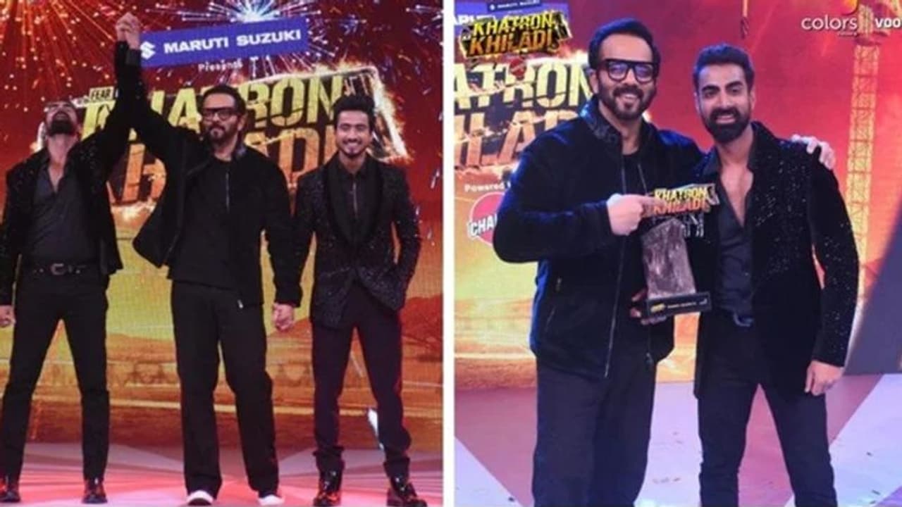 Khatron Ke Khiladi 12: इन 2 को मात दे तुषार कालिया बने विनर, ट्रॉफी के साथ मिली इतनी प्राइज मनी Khatron Ke Khiladi 12: इन 2 को मात दे तुषार कालिया बने विनर, ट्रॉफी के साथ मिली इतनी प्राइज मनी