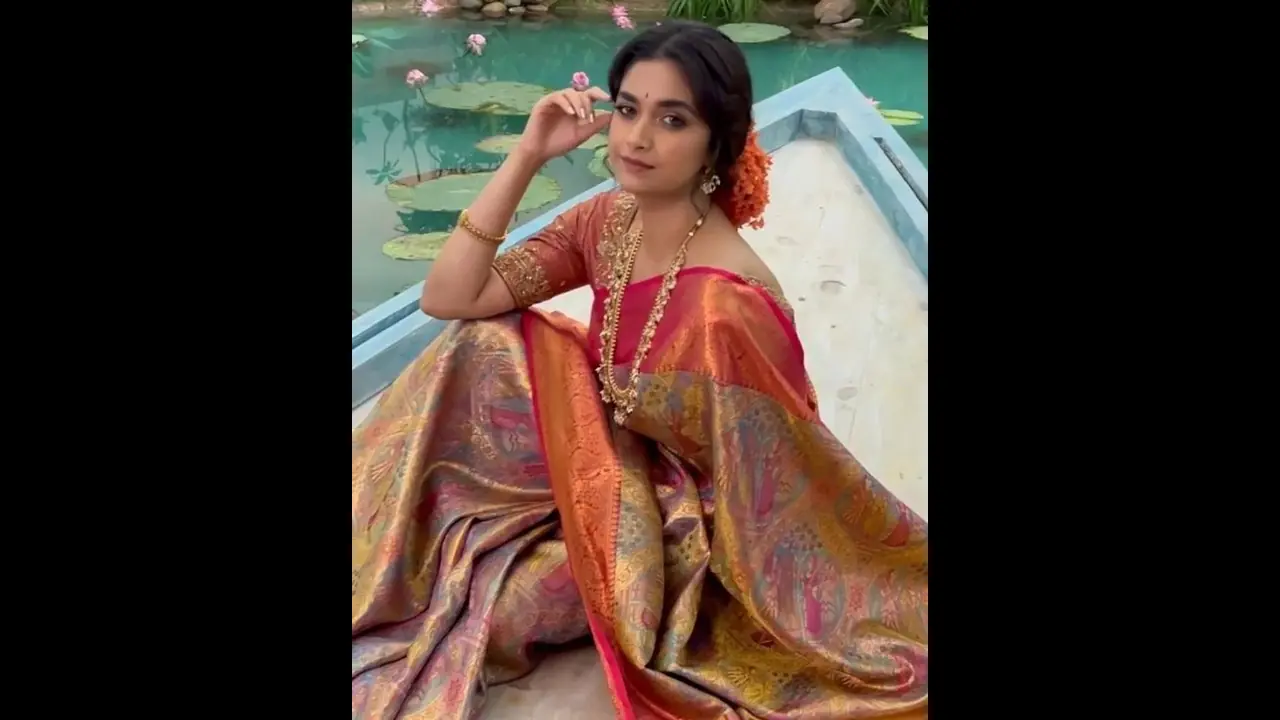 பராம்பரிய உணவுடன் ஆயுதபூஜை கொண்டாடிய கீர்த்தி சுரேஷ்.. பராம்பரிய உணவுடன் ஆயுதபூஜை கொண்டாடிய கீர்த்தி சுரேஷ்..