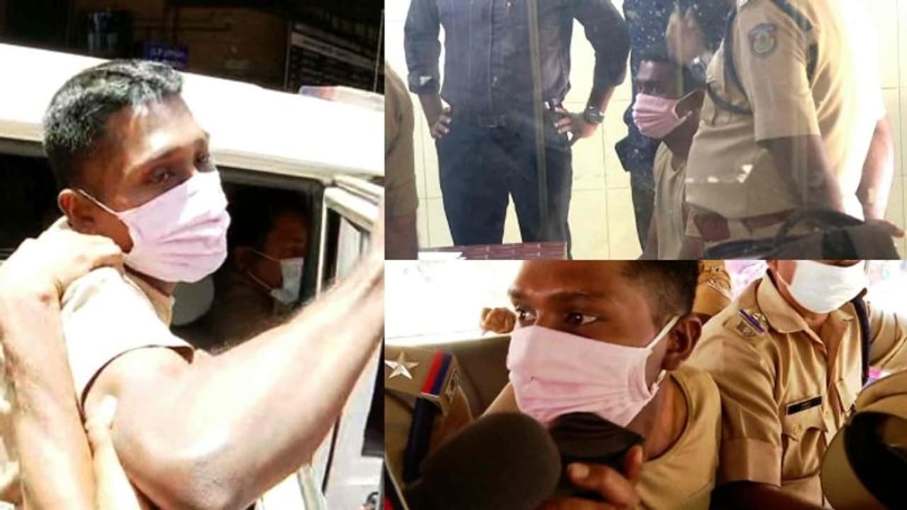 എകെജി സെന്റർ ആക്രമണം: ആരുമറിയാതെ ജിതിനെ തെളിവെടുപ്പിനെത്തിച്ചു, ടീ ഷർട്ട് കായലിലെറിഞ്ഞെന്ന് പ്രതി എകെജി സെന്റർ ആക്രമണം: ആരുമറിയാതെ ജിതിനെ തെളിവെടുപ്പിനെത്തിച്ചു, ടീ ഷർട്ട് കായലിലെറിഞ്ഞെന്ന് പ്രതി