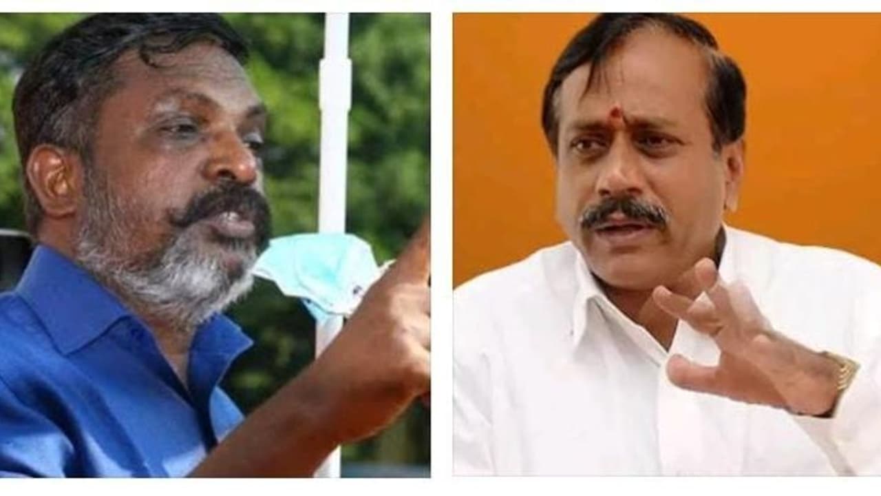 தனி தமிழ்நாடு கோரிக்கை..! திருமாவளவனை குண்டர் சட்டத்தில் கைது செய்ய வேண்டும் ஹெச்.ராஜா ஆவேசம் தனி தமிழ்நாடு கோரிக்கை..! திருமாவளவனை குண்டர் சட்டத்தில் கைது செய்ய வேண்டும் ஹெச்.ராஜா ஆவேசம்