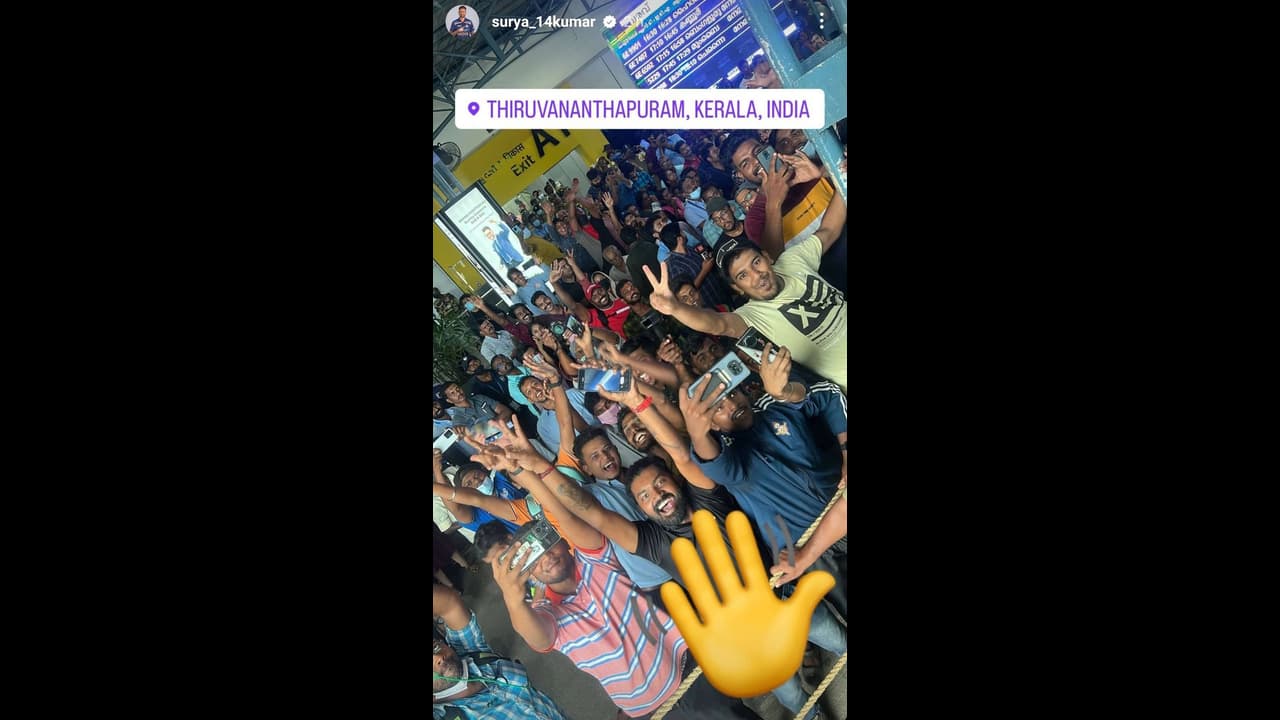 ഇന്ത്യന്‍ ടീം തിരുവനന്തപുരത്ത്, ഗംഭീര സ്വീകരണം; ചിത്രങ്ങള്‍ പങ്കുവച്ച് രോഹിത് ശര്‍മയും സൂര്യകുമാര്‍ യാദവും