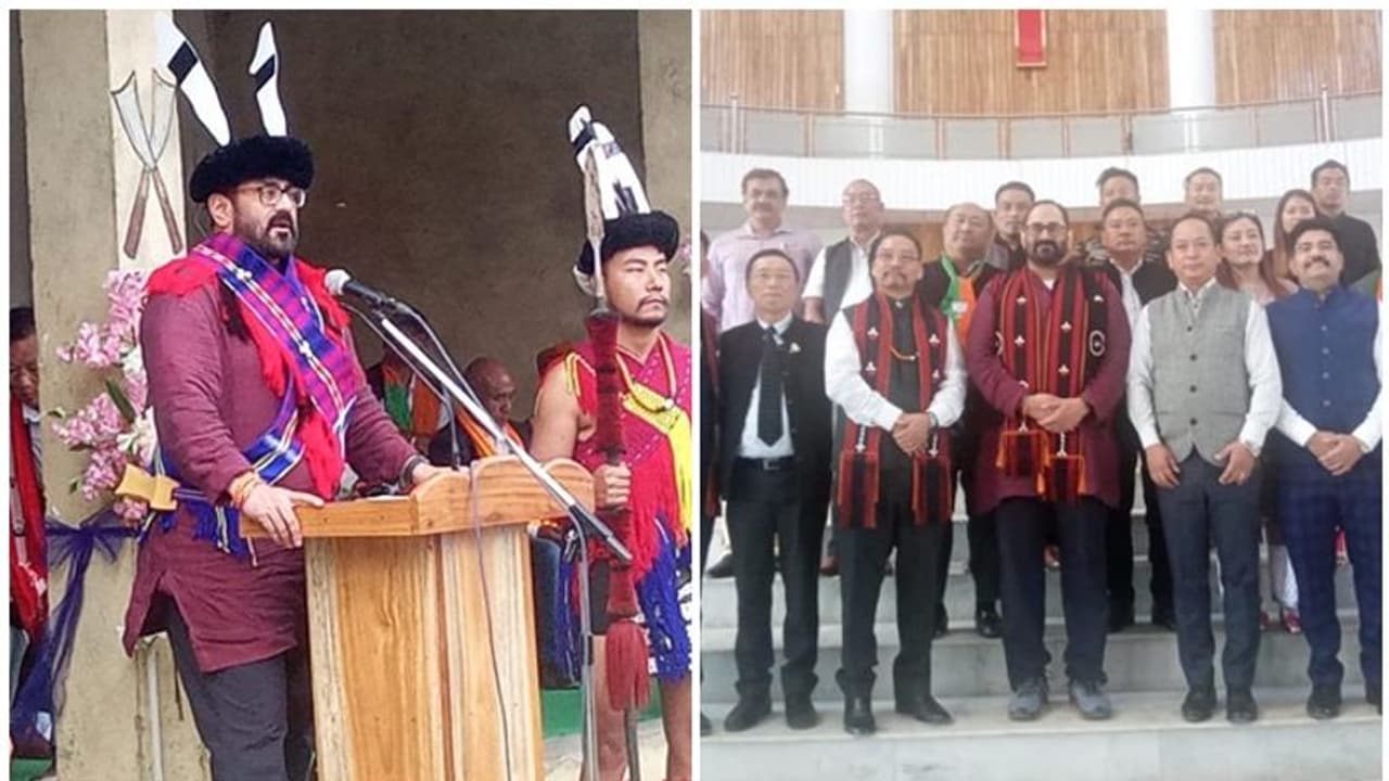 ನಾಲ್ಕು ದಶಕಗಳಲ್ಲಿ ಇದೇ ಮೊದಲ ಬಾರಿಗೆ ನಾಗಾಲ್ಯಾಂಡ್‌ಗೆ ಕೇಂದ್ರ ಸಚಿವರ ಭೇಟಿ, ರಾಜೀವ್‌ ಚಂದ್ರಶೇಖರ್‌ಗೆ ಗರಿಮೆ!