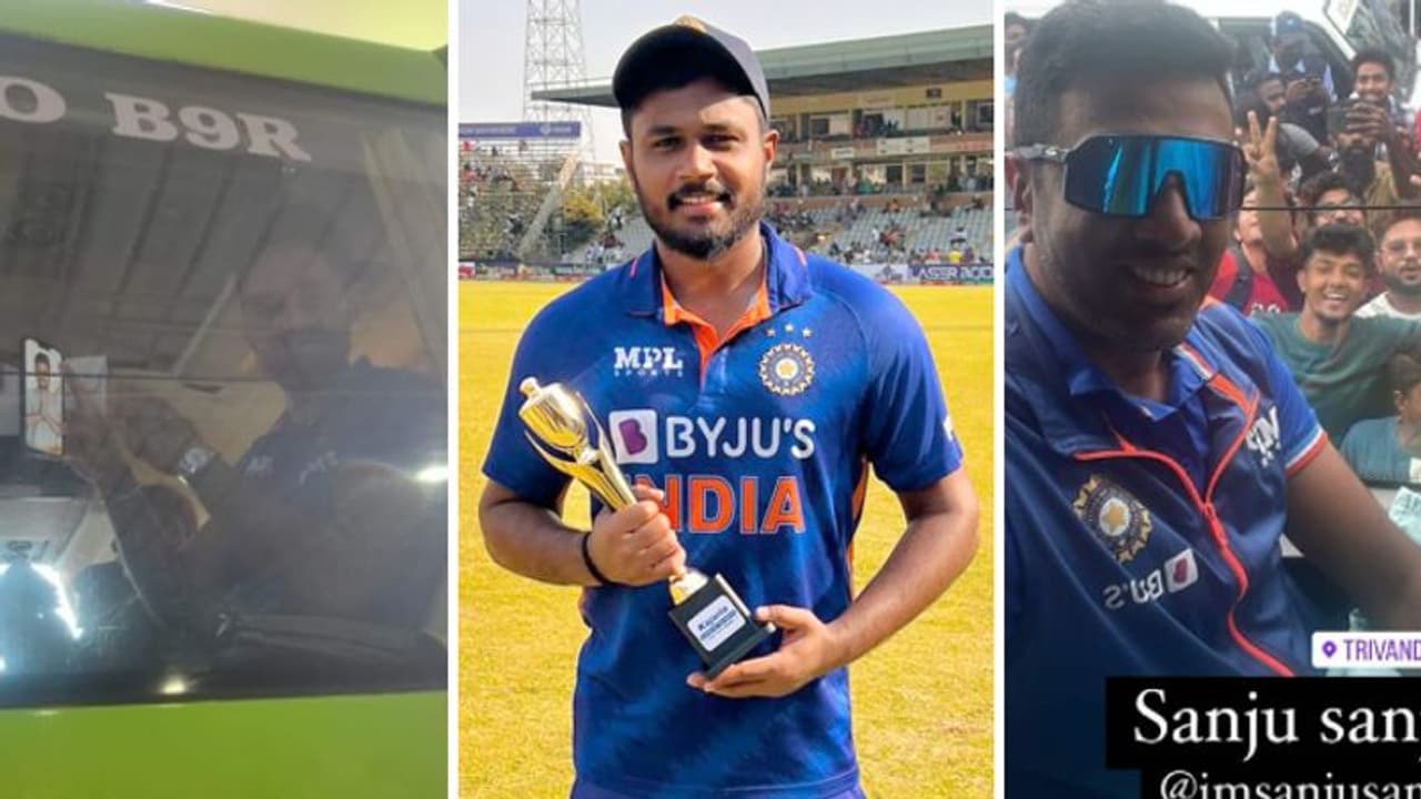 ആരാധകരെ ശാന്തരാകുവിന്, തിരുവനന്തപുരത്ത് എല്ലാം സഞ്ജുമയം; ശാന്തരാക്കാന് സൂര്യയുടെ പൊടിക്കൈ, മനസ് നിറഞ്ഞു ആരാധകരെ ശാന്തരാകുവിന്, തിരുവനന്തപുരത്ത് എല്ലാം സഞ്ജുമയം; ശാന്തരാക്കാന് സൂര്യയുടെ പൊടിക്കൈ, മനസ് നിറഞ്ഞു