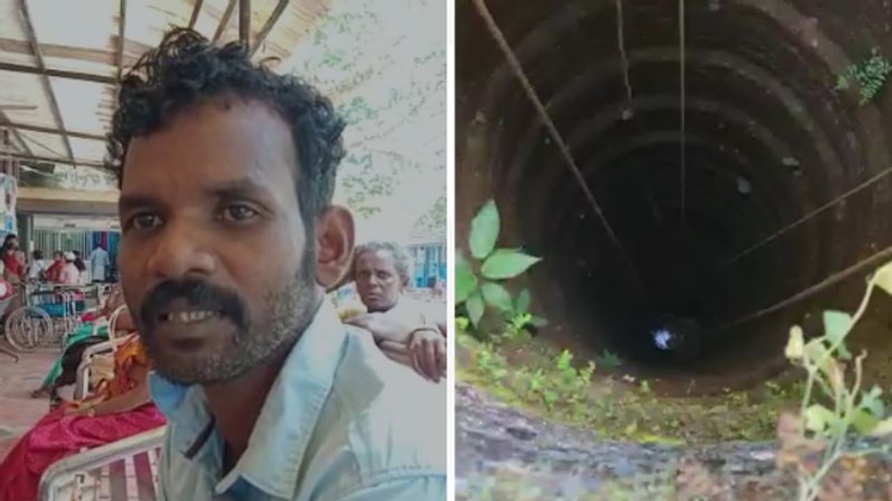 60അടി താഴ്ചയുള്ള കിണറ്റില്‍ കാല്‍തെറ്റി വീണു, നിലവിളിച്ചെങ്കിലും ആരുംകേട്ടില്ല, 24മണിക്കൂറിന് ശേഷം പുനര്‍ജന്മം
