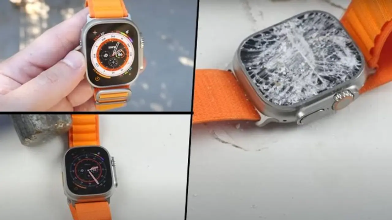 Apple Watch Ultra put to durability test; Did it survive under the hammer? Watch video