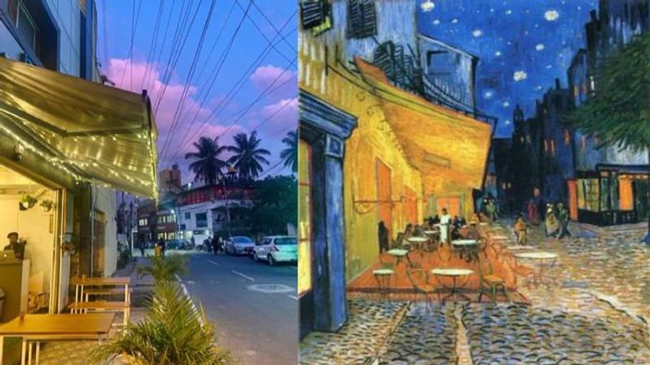 വാൻ​ഗോ​ഗ് പെയിന്റിം​ഗ് പോലെയുണ്ടോ? ബം​ഗളൂരുവിലെ കഫേയെ ചൊല്ലി സോഷ്യൽ മീഡിയയിൽ വാ​ഗ്വാദം