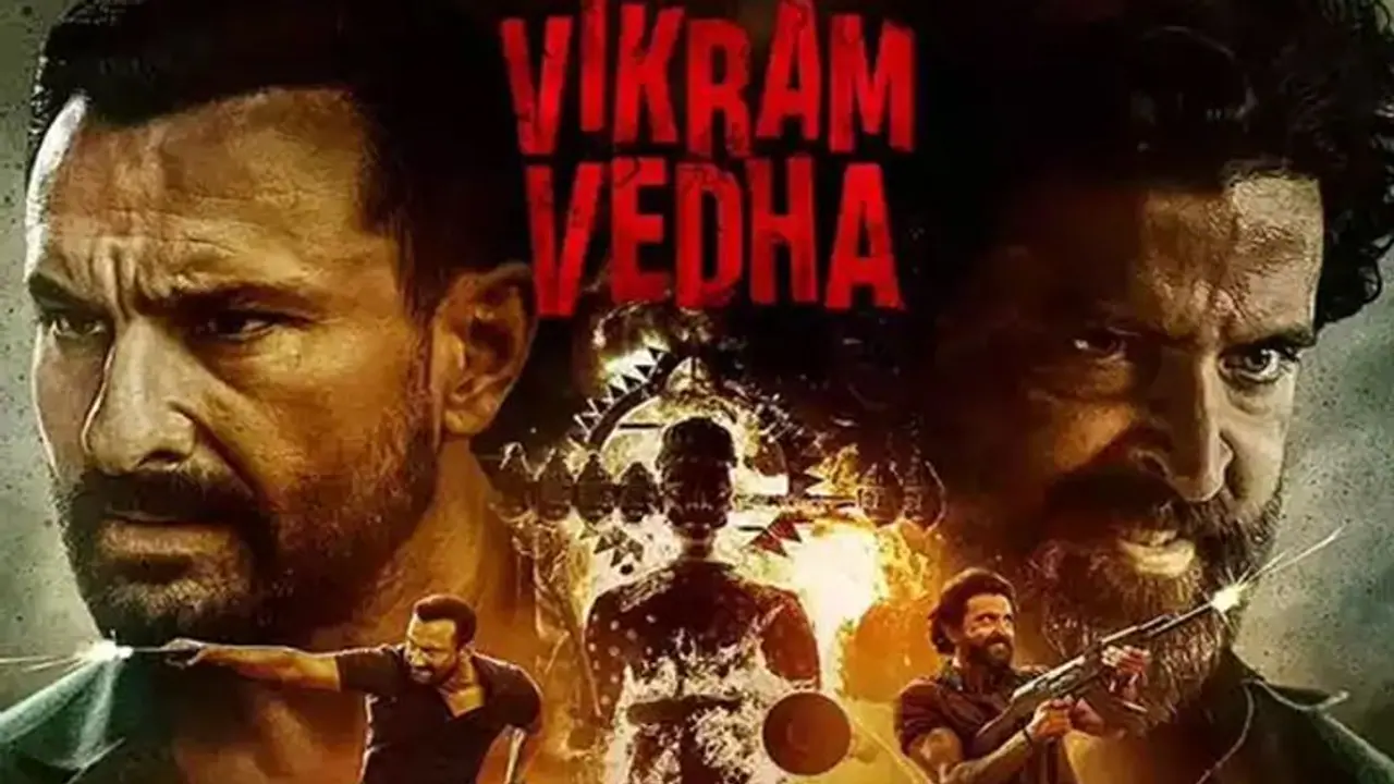Vikram Vedha Box Office: Pace of Hrithik Roshan, Saif Ali Khan starrer remains sluggish on Day 2 Vikram Vedha Box Office: Pace of Hrithik Roshan, Saif Ali Khan starrer remains sluggish on Day 2