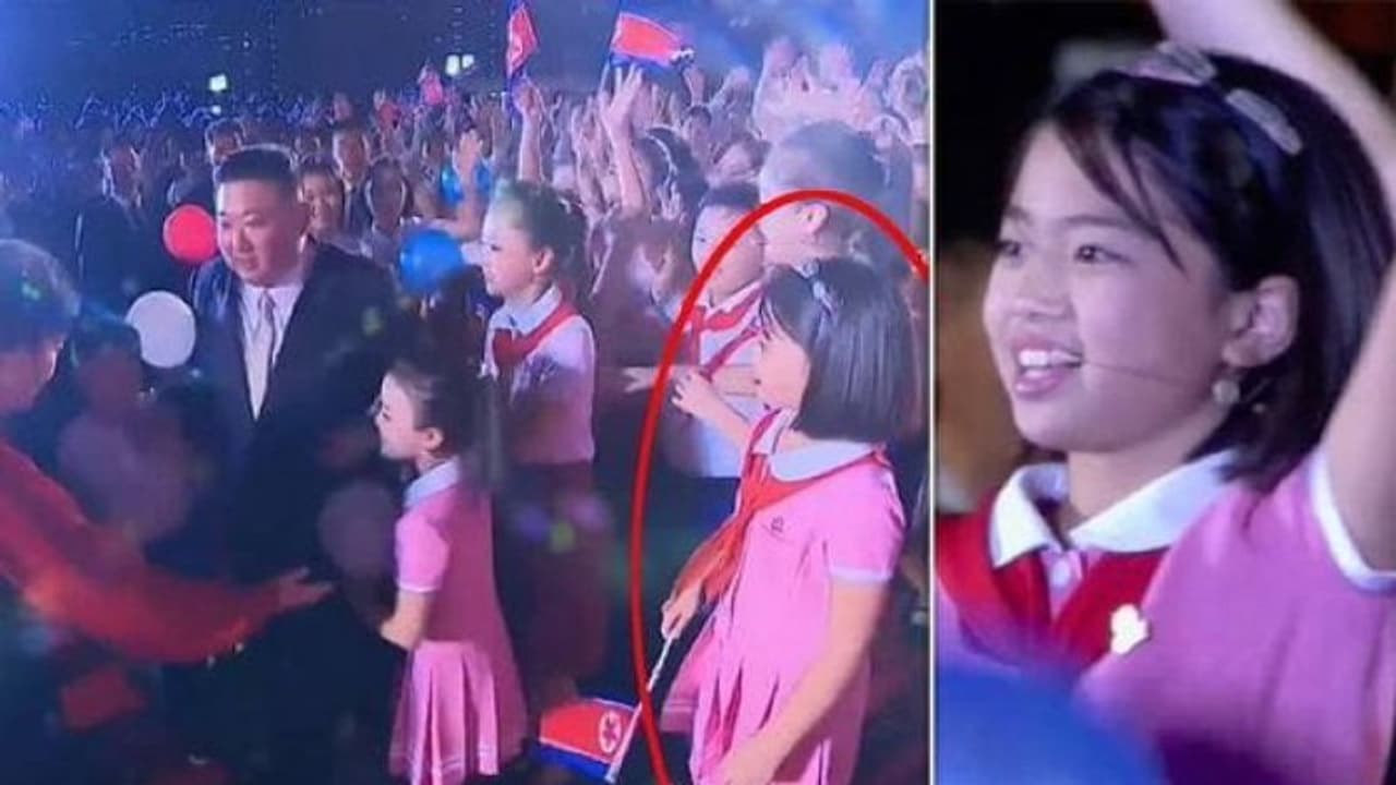 पहली बार सामने आई नार्थ कोरिया के तानाशाह की बेटी, जानिए क्या नाम है इसका पहली बार सामने आई नार्थ कोरिया के तानाशाह की बेटी, जानिए क्या नाम है इसका