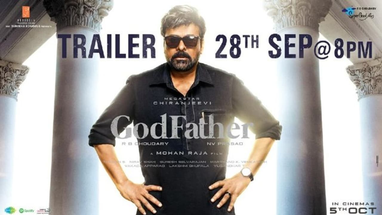 #chiranjeevi: `గాడ్ ఫాదర్` ట్రైలర్ టైమ్ ఫిక్స్.. మెగా ఫ్యాన్స్ కి సర్ప్రైజ్.. సినిమాపై హైప్ పెంచుతుందా? #chiranjeevi: `గాడ్ ఫాదర్` ట్రైలర్ టైమ్ ఫిక్స్.. మెగా ఫ్యాన్స్ కి సర్ప్రైజ్.. సినిమాపై హైప్ పెంచుతుందా?