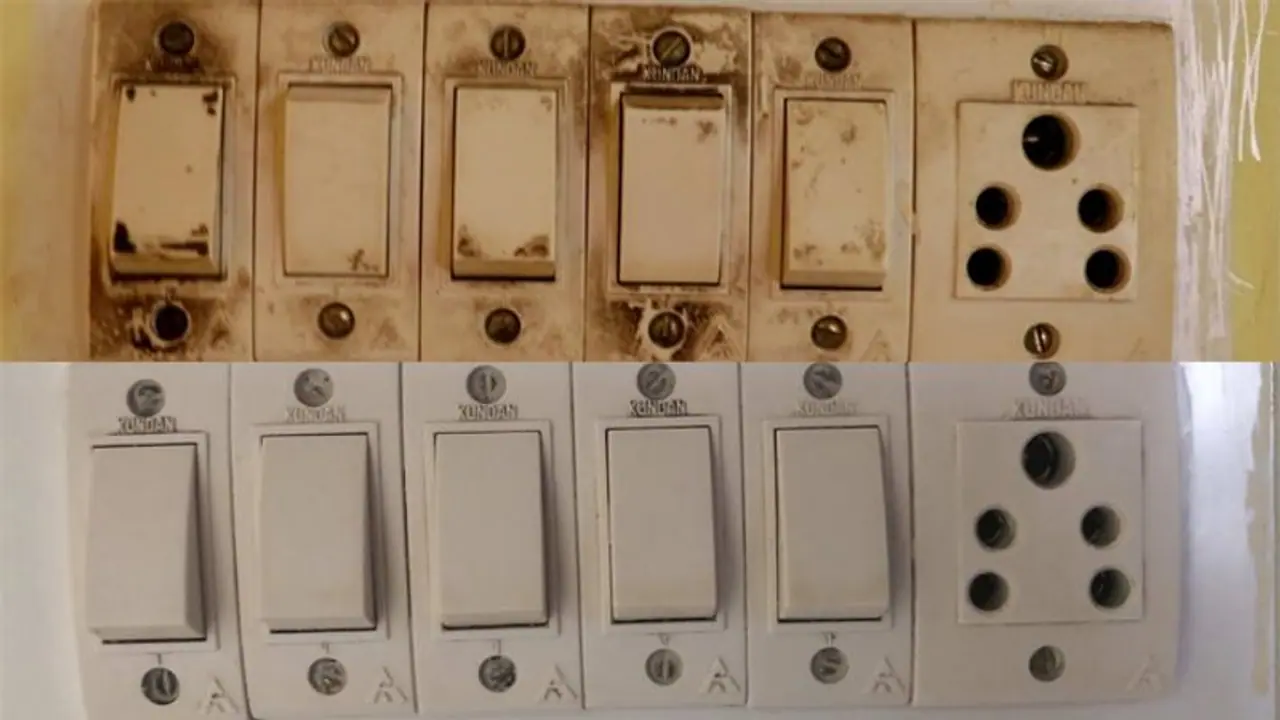 Diwali Cleaning hacks गंदे पड़ गए हैं स्विच बोर्ड तो इस तरह एक ट्रिक से करें नए जैसे चकाचक