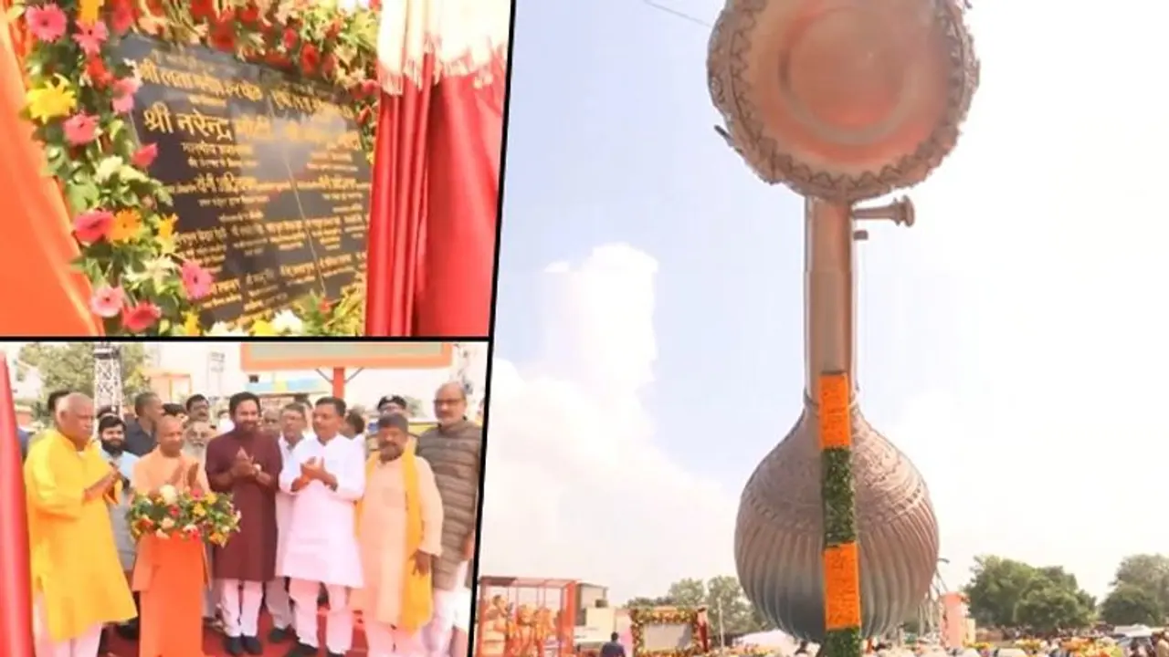 CM Yogi Adityanath inaugurates Lata Mangeshkar Chowk in Ayodhya; PM Modi recalls memories