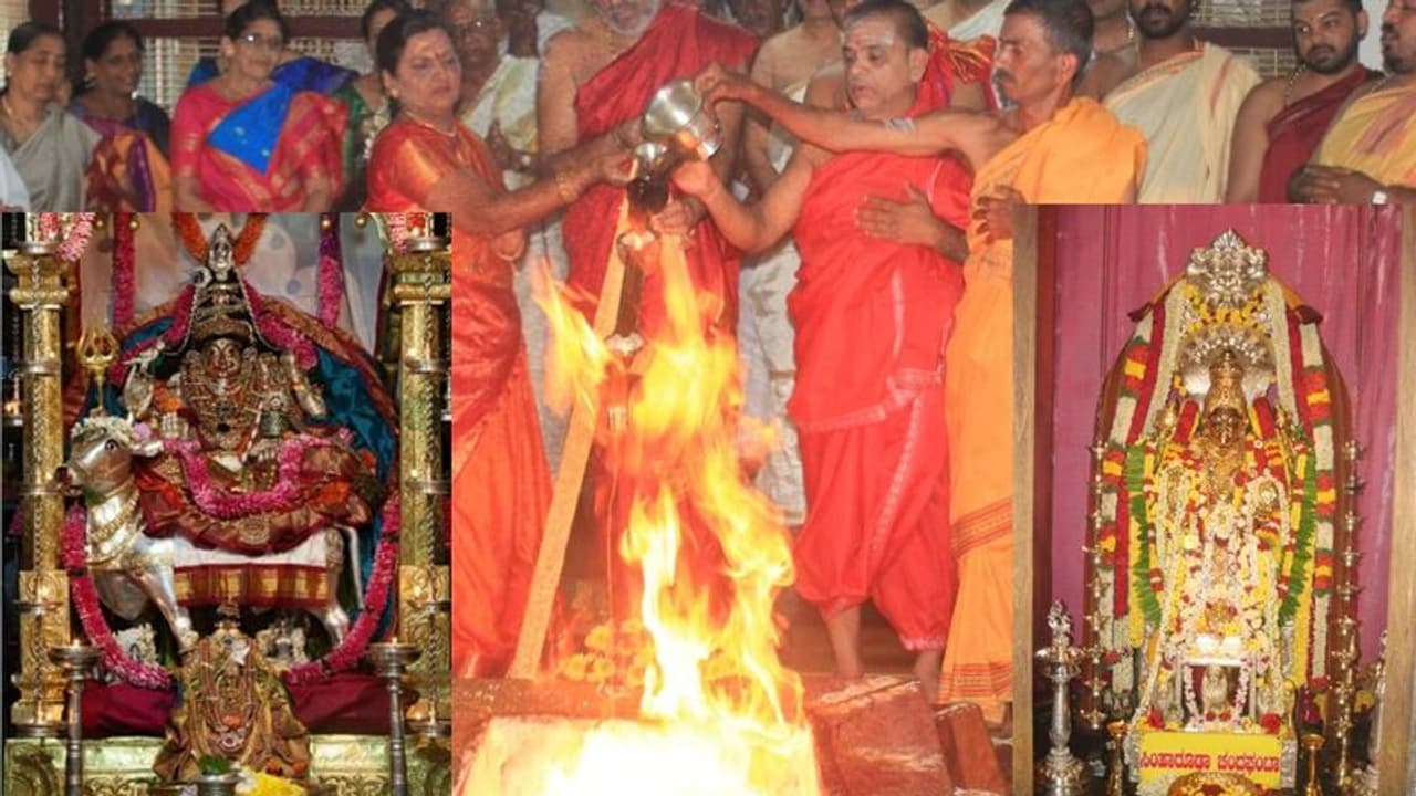 ಶೃಂಗೇರಿ, ಹೊರನಾಡಿನಲ್ಲಿ ನವರಾತ್ರಿ ಸಂಭ್ರಮ