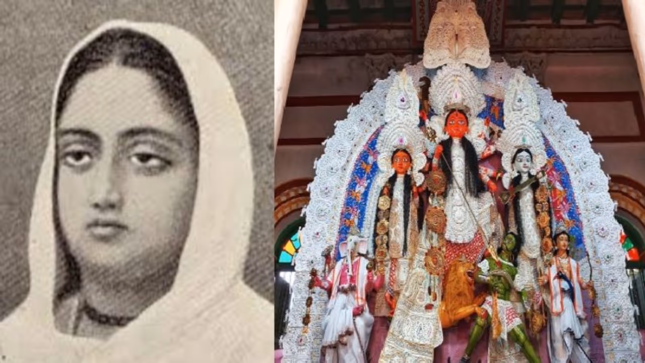 শাড়ি পরে দুর্গাপুজো করেছিলেন শ্রী রামকৃষ্ণ পরমহংসদেব, রানি রাসমণির বাড়ির পুজোতে এসেছিলেন রবি ঠাকুরও শাড়ি পরে দুর্গাপুজো করেছিলেন শ্রী রামকৃষ্ণ পরমহংসদেব, রানি রাসমণির বাড়ির পুজোতে এসেছিলেন রবি ঠাকুরও