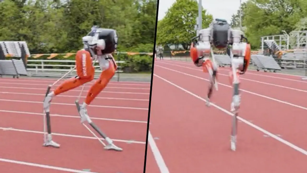 Watch: Two legged robot runs 100 meters, sets Guinness World Record