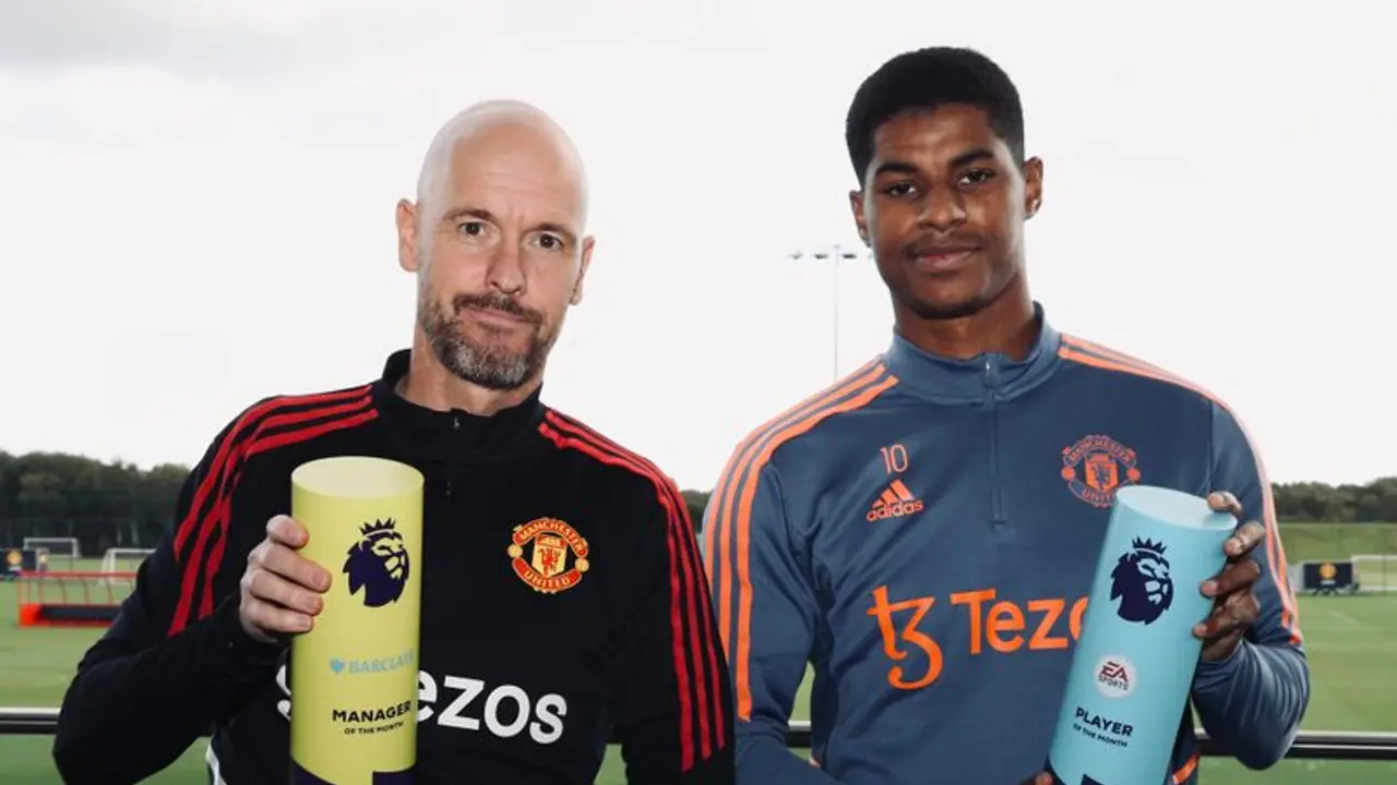 EPL 2022 23: Man United's double sweep as Ten Hag/Rashford win Manager/Player of the Month