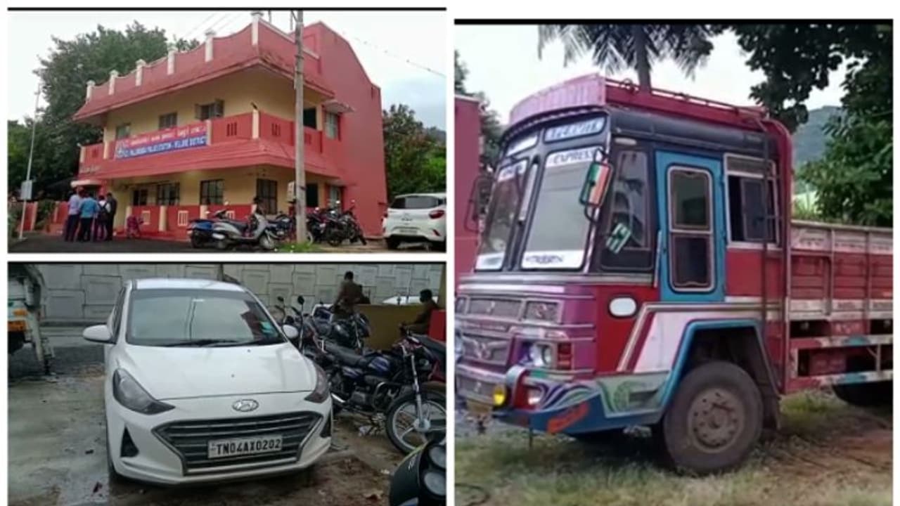 കാറിൽ നിന്ന് കേരളാ രജിസ്ട്രേഷൻ ലോറിയിലേക്ക് കടത്തുന്ന പായ്ക്കറ്റുകൾ; പൊലീസിന് സംശയം; പിടിച്ചത് വൻ കള്ളപ്പണം