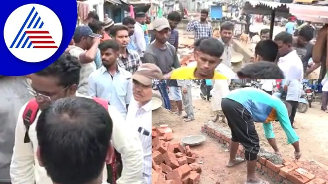 ರಾಜಕಾಲುವೆ ಮೇಲೆ ಉದ್ಯಾನ ನಿರ್ಮಾಣ : ಸ್ಥಳೀಯರಿಂದ ವಿರೋಧ 