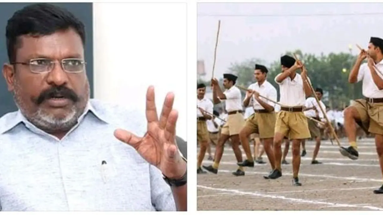 முழுபூசணியைச் சோற்றில் மறைக்கும் கில்லாடி மோகன் பகவத்.! ஒரே ஒருநாள் சேரியில் வாழ்ந்து காட்ட முடியுமா? திருமா