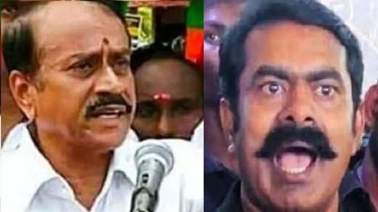 ஆர்.எஸ்.எஸ். அமைப்பு குறித்து சீமான் ஆவேசம் பேச்சு... ஹெச்.ராஜா தக்க பதிலடி!! ஆர்.எஸ்.எஸ். அமைப்பு குறித்து சீமான் ஆவேசம் பேச்சு... ஹெச்.ராஜா தக்க பதிலடி!!