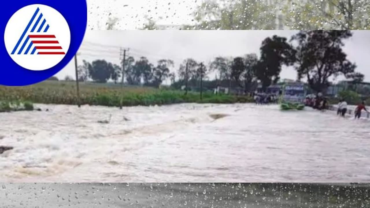 ದಾವಣಗೆರೆ: ವರುಣನ ಆರ್ಭಟ, ಜನರು ತತ್ತರ