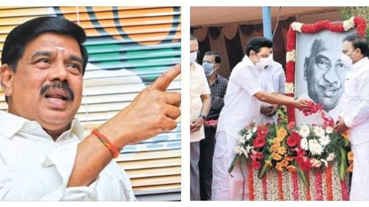 வீட்டில் இருந்து நடந்தே வந்திருக்கலாம்..! காமராஜருக்கு முதல்வர் அஞ்சலி செலுத்தாதது ஏன்..? பாஜக கேள்வி வீட்டில் இருந்து நடந்தே வந்திருக்கலாம்..! காமராஜருக்கு முதல்வர் அஞ்சலி செலுத்தாதது ஏன்..? பாஜக கேள்வி