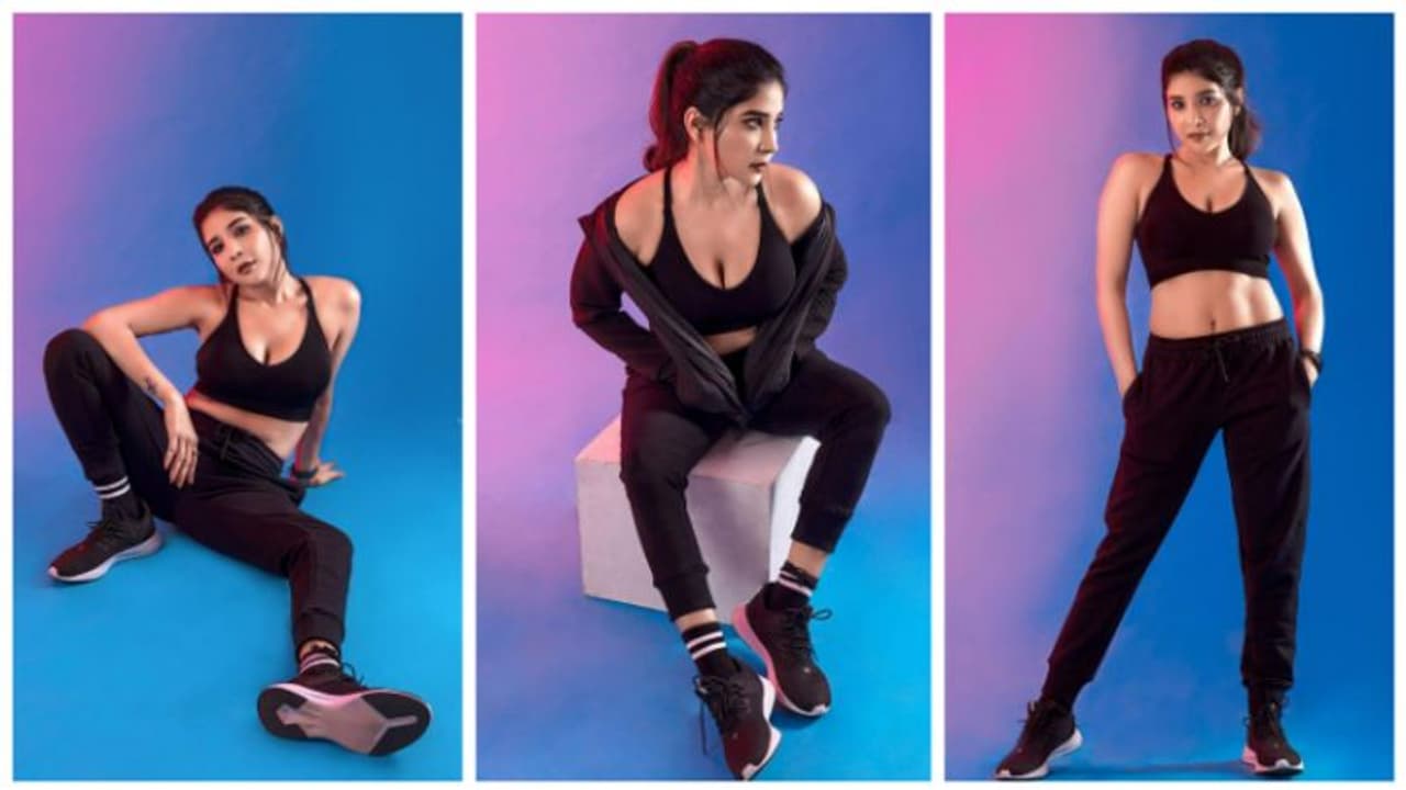 ஒர்கவுட் உடையில்... ஓவர் ஹாட் போஸ் கொடுக்கும் சாக்ஷி அகர்வால்...அனல் பறக்கும் போட்டோஸ் இதோ ஒர்கவுட் உடையில்... ஓவர் ஹாட் போஸ் கொடுக்கும் சாக்ஷி அகர்வால்...அனல் பறக்கும் போட்டோஸ் இதோ