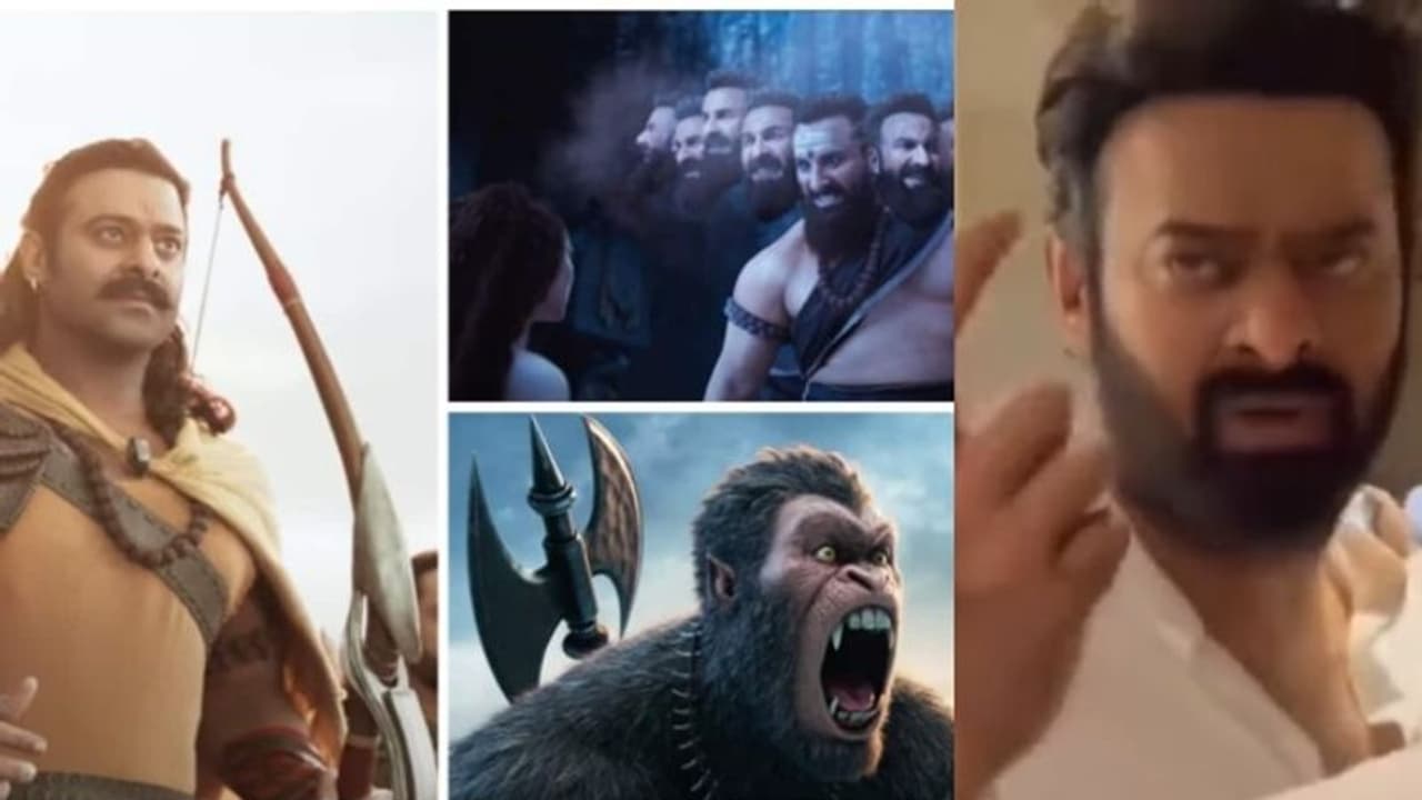 'ഓം, റൂമിലേക്ക് വാ'; 'ആദിപുരുഷ്' ടീസറിന് പിന്നാലെ കട്ടകലിപ്പില്‍ സംവിധായകനോട് പ്രഭാസ്, വീഡിയോ