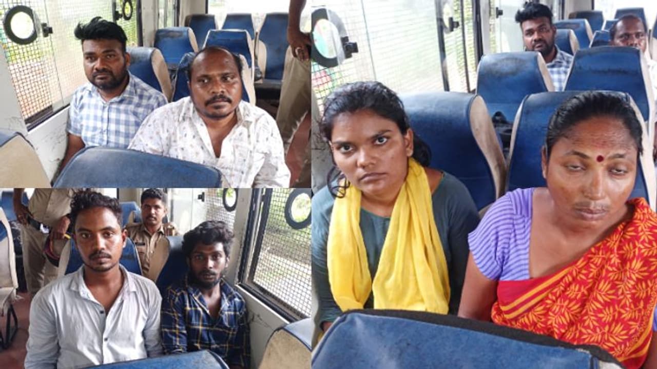  വടക്കഞ്ചേരിയിലെ ദമ്പതികളെ ബന്ദികളാക്കിയുള്ള കവർച്ച; രണ്ട് സ്ത്രീകളടക്കം ആറ് പേർ കസ്റ്റഡിയിൽ