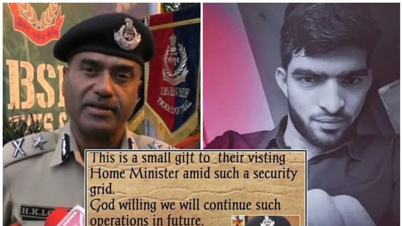 ಅಮಿತ್ ಶಾ ಕಾಶ್ಮೀರಕ್ಕೆ ಬರ್ತಿದ್ದಾರಲ್ಲ, ಅವರಿಗೆ ಇದು ಸಣ್ಣ ಉಡುಗೊರೆ: ಡಿಜಿ ಕೊಲೆಗೆ ಪಿಎಎಫ್ಎಫ್ ಪ್ರತಿಕ್ರಿಯೆ! ಅಮಿತ್ ಶಾ ಕಾಶ್ಮೀರಕ್ಕೆ ಬರ್ತಿದ್ದಾರಲ್ಲ, ಅವರಿಗೆ ಇದು ಸಣ್ಣ ಉಡುಗೊರೆ: ಡಿಜಿ ಕೊಲೆಗೆ ಪಿಎಎಫ್ಎಫ್ ಪ್ರತಿಕ್ರಿಯೆ!