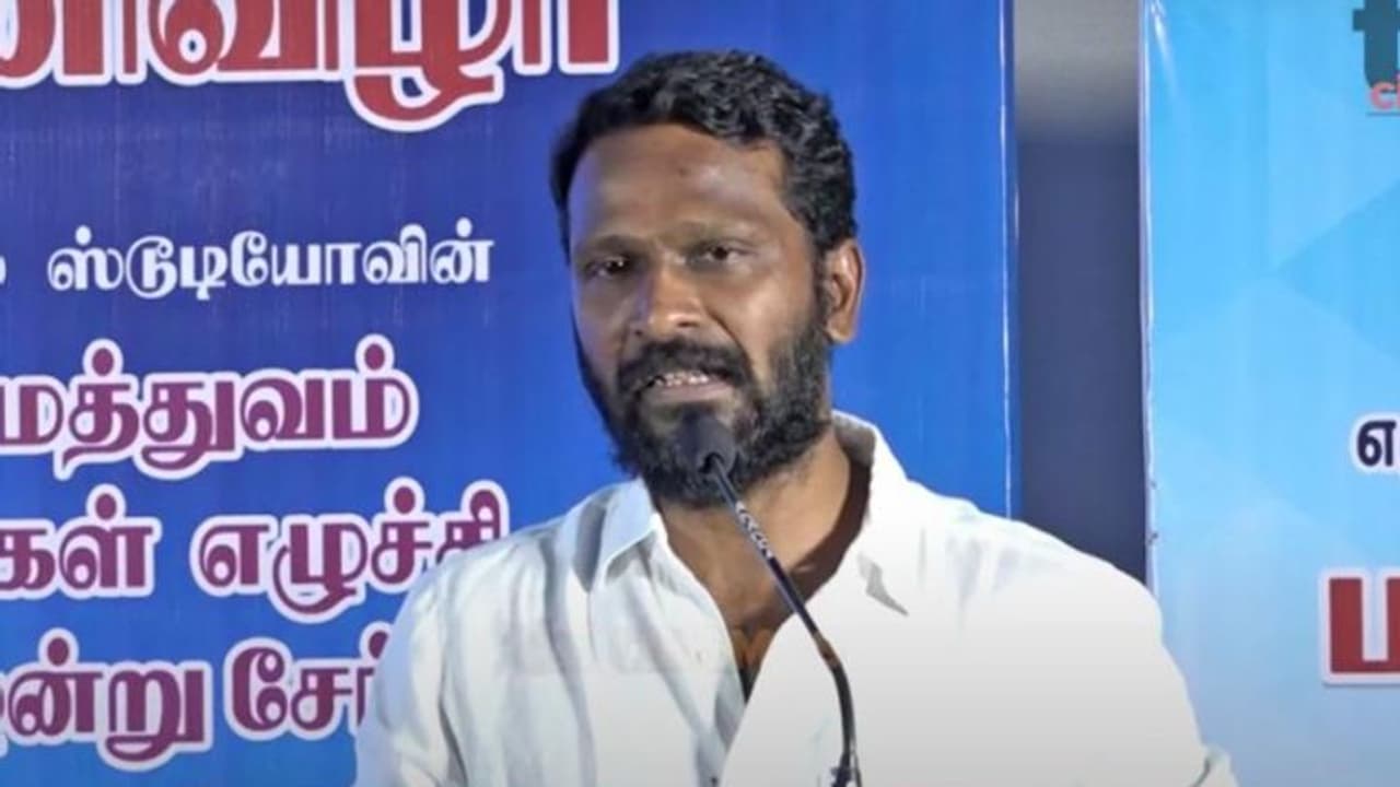 'രാജ രാജ ചോളനെ ഹിന്ദു രാജാവ് ആക്കിമാറ്റുന്നു'; അസ്തിത്വം അപഹരിക്കപ്പെടുകയാണെന്ന് വെട്രിമാരന് 'രാജ രാജ ചോളനെ ഹിന്ദു രാജാവ് ആക്കിമാറ്റുന്നു'; അസ്തിത്വം അപഹരിക്കപ്പെടുകയാണെന്ന് വെട്രിമാരന്