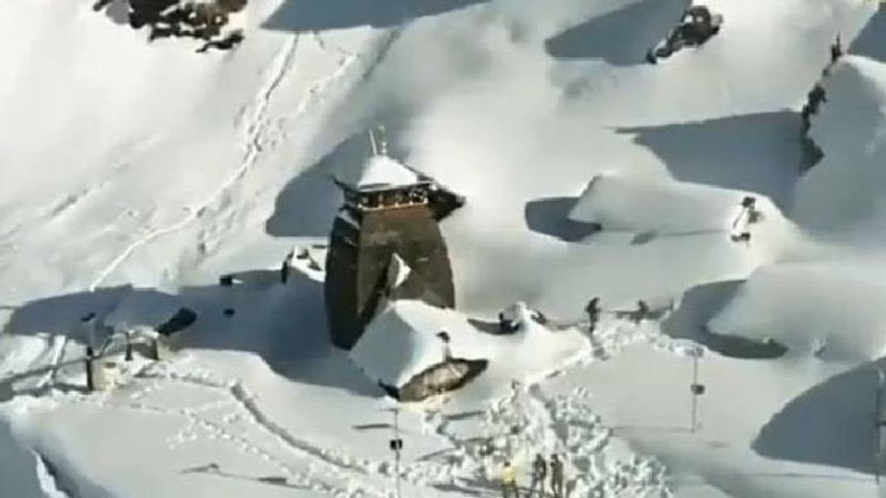 ഹിമാലയത്തിലെ ഏറ്റവും ഉയരമുള്ള ശിവക്ഷേത്രത്തിന്റെ ഡ്രോൺ വീഡിയോ പങ്കിട്ട് നോർവീജിയൻ നയതന്ത്രജ്ഞൻ