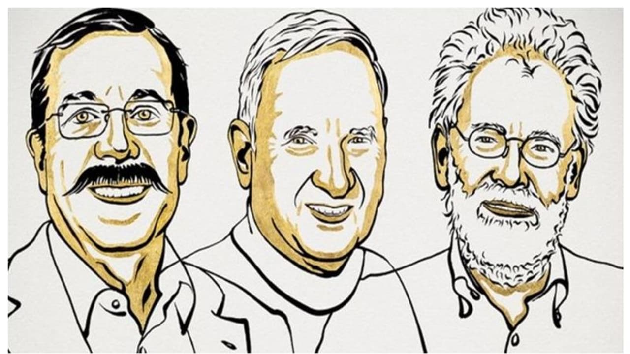 ക്വാണ്ടം മെക്കാനിക്സിലെ കണ്ടുപിടുത്തങ്ങള്‍, ഭൗതികശാസ്ത്രത്തിനുള്ള നൊബേല്‍ 3 പേര്‍ക്ക്