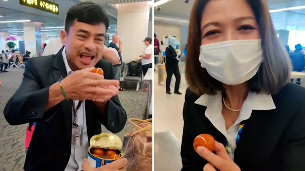 Watch: Phuket airport officials stop passenger for carrying gulab jamuns, his response wins hearts