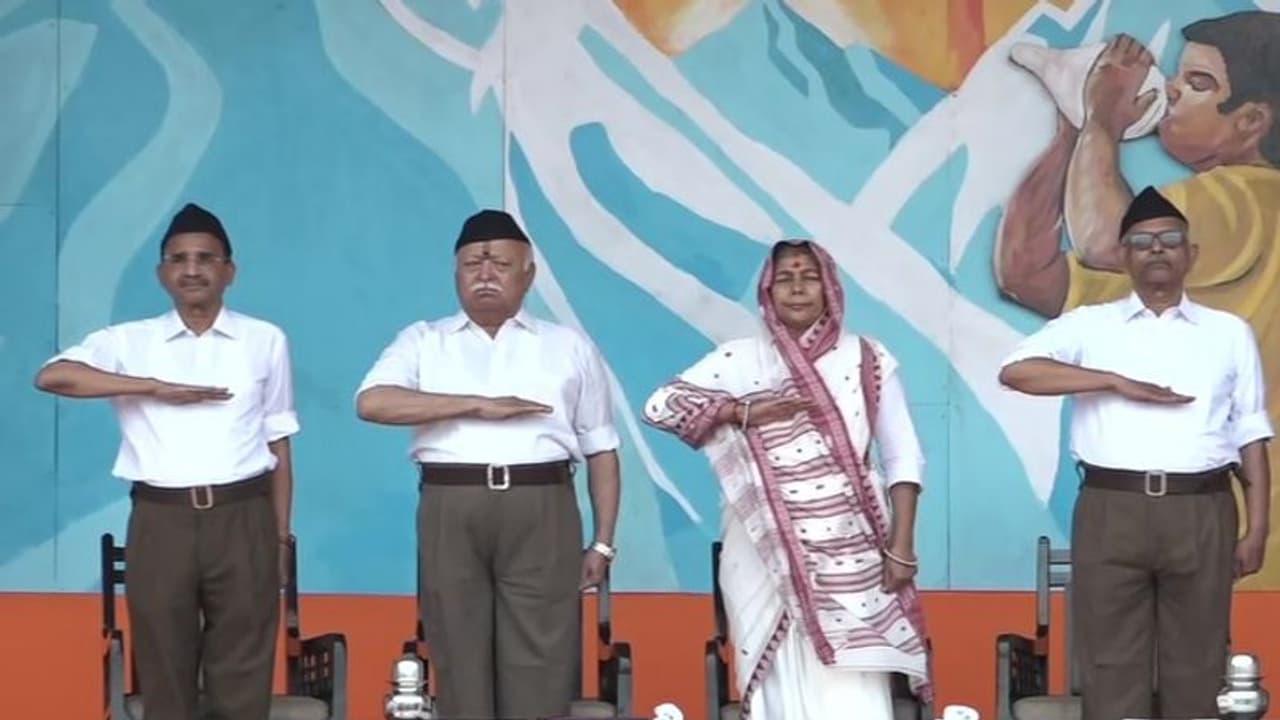 'We need to treat women with equality': RSS chief Mohan Bhagwat at Vijayadashami celebrations 'We need to treat women with equality': RSS chief Mohan Bhagwat at Vijayadashami celebrations
