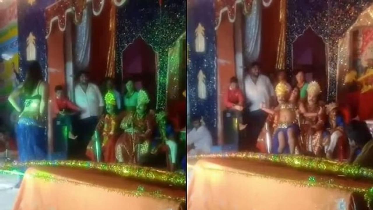 रामलीला के मंच पर हुई अश्लीलता तो एक्शन में आई संभल पुलिस, कई अन्य जगहों के वीडियो भी वायरल