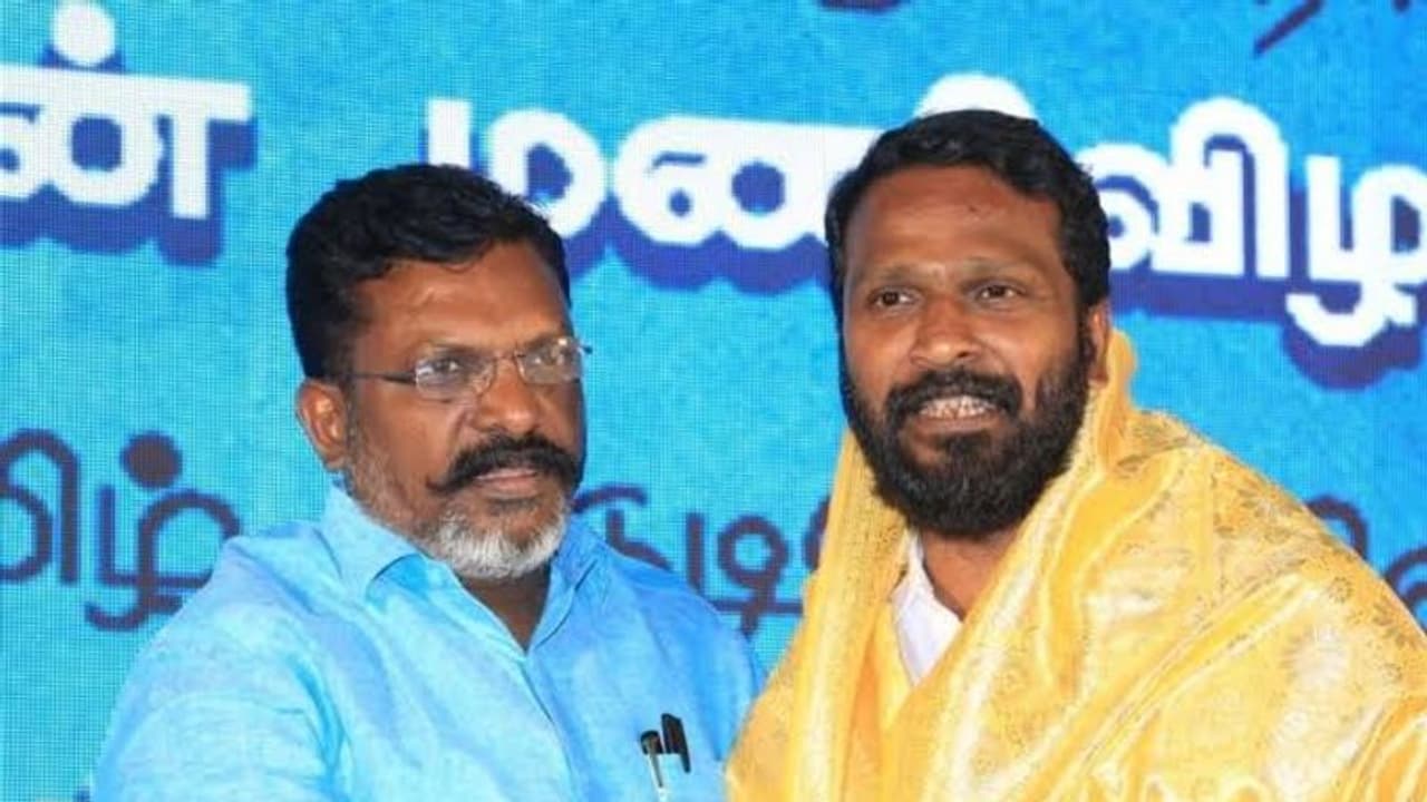 வெற்றிமாறன் பெரியாரின் பேரன்.. ராஜராஜன் விஷயத்தில் பாஜகவினரை பந்தாடிய திருமாவளவன். 