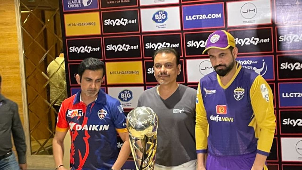 കപ്പുയര്ത്തുക ഇര്ഫാന് പത്താനോ ഗൗതം ഗംഭീറോ; ലെജൻഡ്സ് ലീഗ് ക്രിക്കറ്റ് ഫൈനല് ഇന്ന്, തിളങ്ങാന് ശ്രീശാന്തും കപ്പുയര്ത്തുക ഇര്ഫാന് പത്താനോ ഗൗതം ഗംഭീറോ; ലെജൻഡ്സ് ലീഗ് ക്രിക്കറ്റ് ഫൈനല് ഇന്ന്, തിളങ്ങാന് ശ്രീശാന്തും