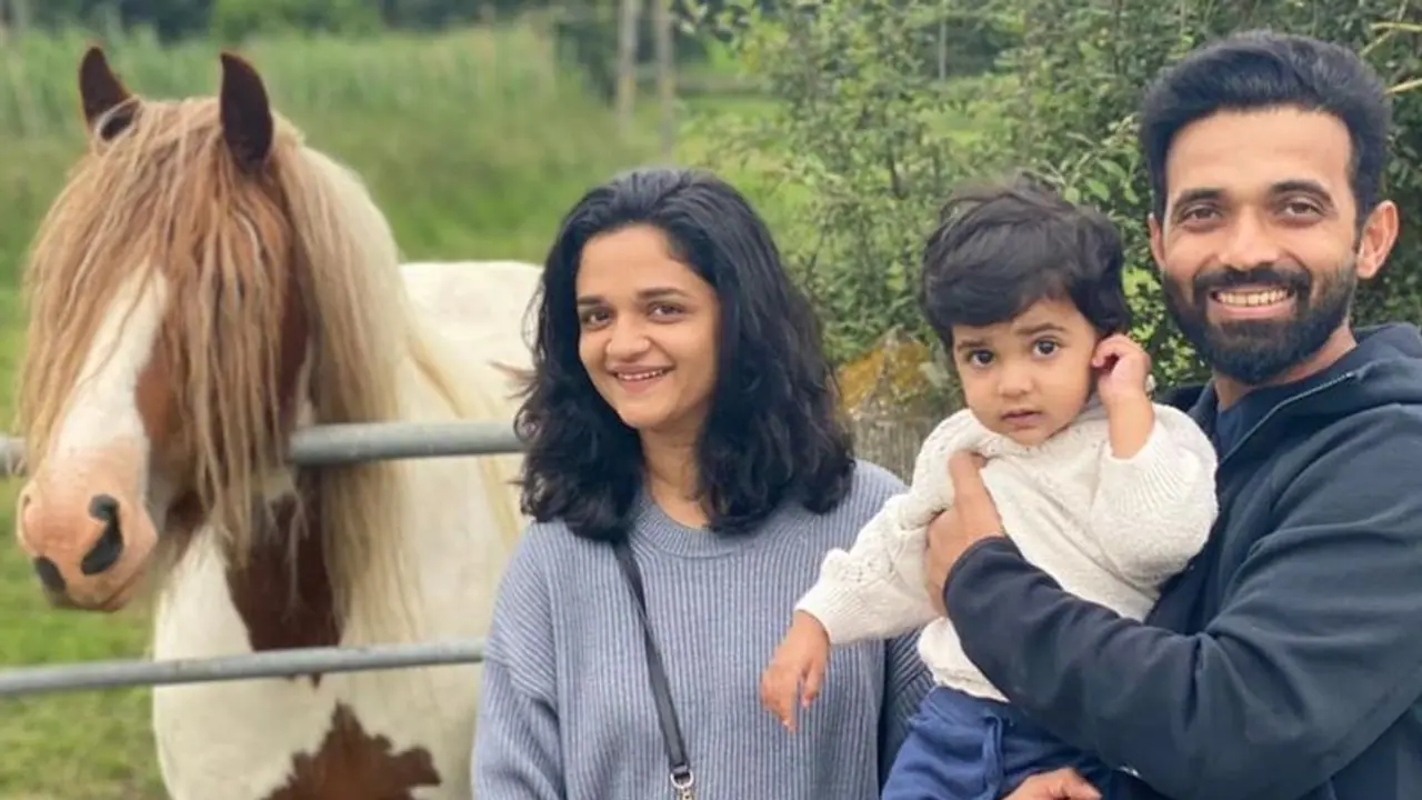 அஜிங்க்யா ரஹானேவுக்கு ஆண் குழந்தை..! அஜிங்க்யா ரஹானேவுக்கு ஆண் குழந்தை..!