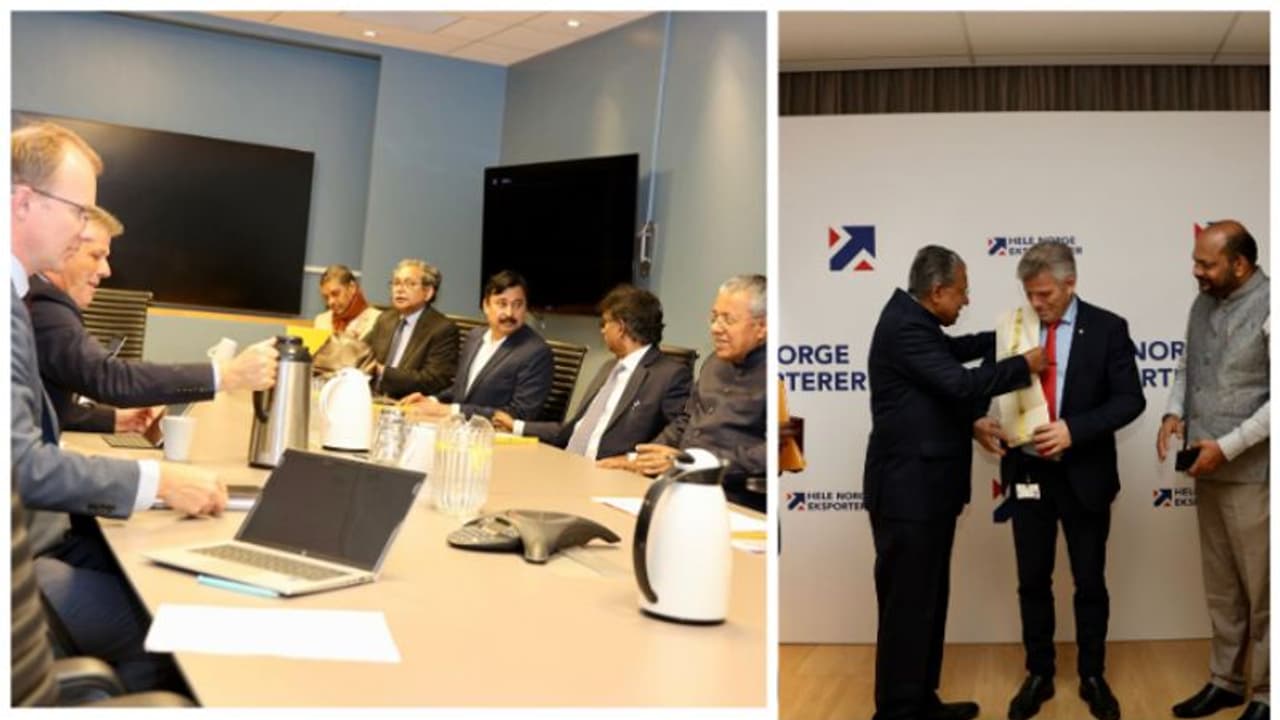 ഫിഷറീസ് അക്വാകൾച്ചർ രംഗത്ത് പുതിയ പദ്ധതികൾക്ക് കേരളത്തിന് നോർവേയുടെ സഹായം വാഗ്ദാനം ഫിഷറീസ് അക്വാകൾച്ചർ രംഗത്ത് പുതിയ പദ്ധതികൾക്ക് കേരളത്തിന് നോർവേയുടെ സഹായം വാഗ്ദാനം