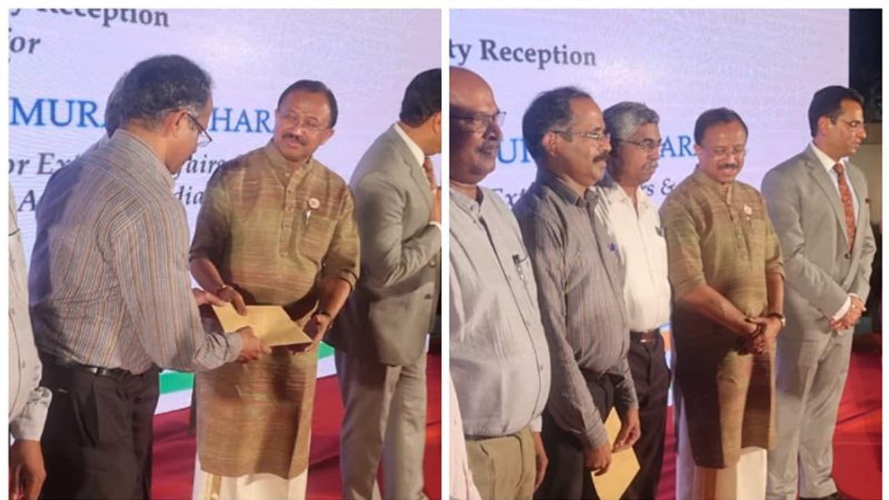 ഗാർഹിക തൊഴിലാളികളുടെ പ്രശ്നം; അടിയന്തര ഇടപെടൽ ആവശ്യപ്പെട്ട് വി മുരളീധരന് കൈരളി ഒമാന് നിവേദനം നല്കി ഗാർഹിക തൊഴിലാളികളുടെ പ്രശ്നം; അടിയന്തര ഇടപെടൽ ആവശ്യപ്പെട്ട് വി മുരളീധരന് കൈരളി ഒമാന് നിവേദനം നല്കി