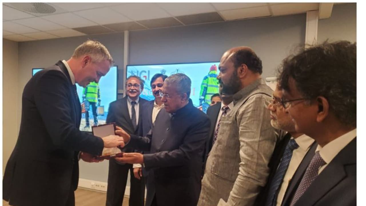 കേരളത്തിൻ്റെ വിവിധ പദ്ധതികളുമായി സഹകരിച്ച് പ്രവർത്തിക്കാൻ നോർവീജിയൻ ജിയോ ടെക്നികൽ ഇൻസ്റ്റിറ്റ്യൂട്ട്