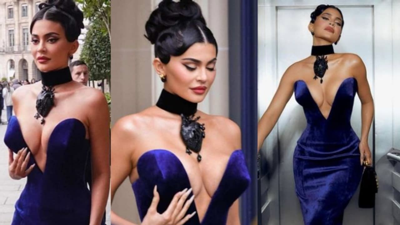 'ഹൃദയത്തിന്റെ ചോക്കറും പല്ലിന്റെ കമ്മലും'; റാംപില് തിളങ്ങി കെയ്ലി ജെന്നർ 'ഹൃദയത്തിന്റെ ചോക്കറും പല്ലിന്റെ കമ്മലും'; റാംപില് തിളങ്ങി കെയ്ലി ജെന്നർ