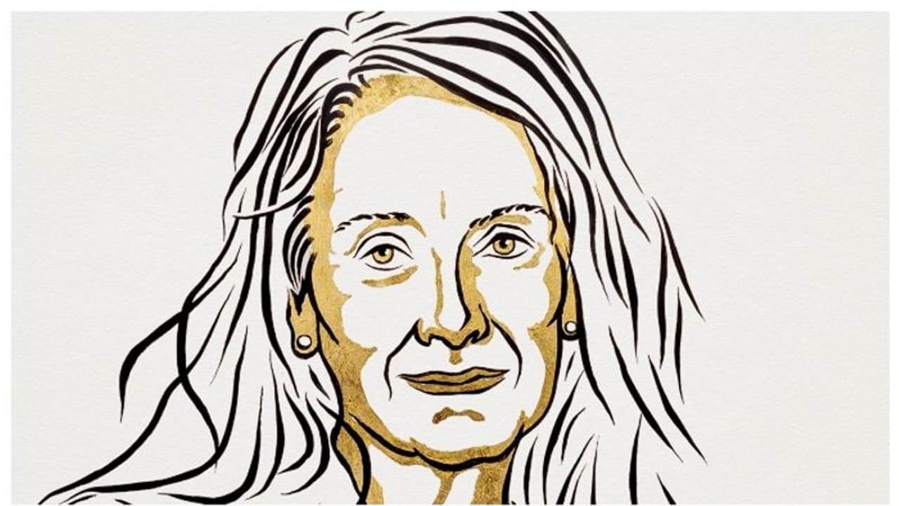 സാഹിത്യ നൊബേല് ഫ്രഞ്ച് സാഹിത്യകാരി അനീ എര്നുവിന് സാഹിത്യ നൊബേല് ഫ്രഞ്ച് സാഹിത്യകാരി അനീ എര്നുവിന്