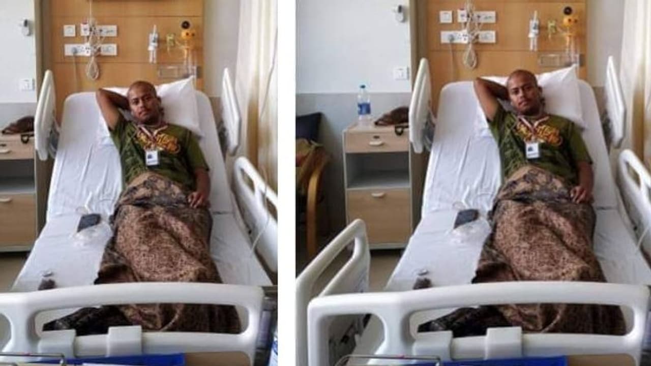 ক্যান্সারের সঙ্গে লড়াইয়ে শয্যশায়ী কৃতী ছাত্র অঙ্কন, চিকিৎসার জন্য অর্থ সাহায্যের আর্জি বাবার ক্যান্সারের সঙ্গে লড়াইয়ে শয্যশায়ী কৃতী ছাত্র অঙ্কন, চিকিৎসার জন্য অর্থ সাহায্যের আর্জি বাবার