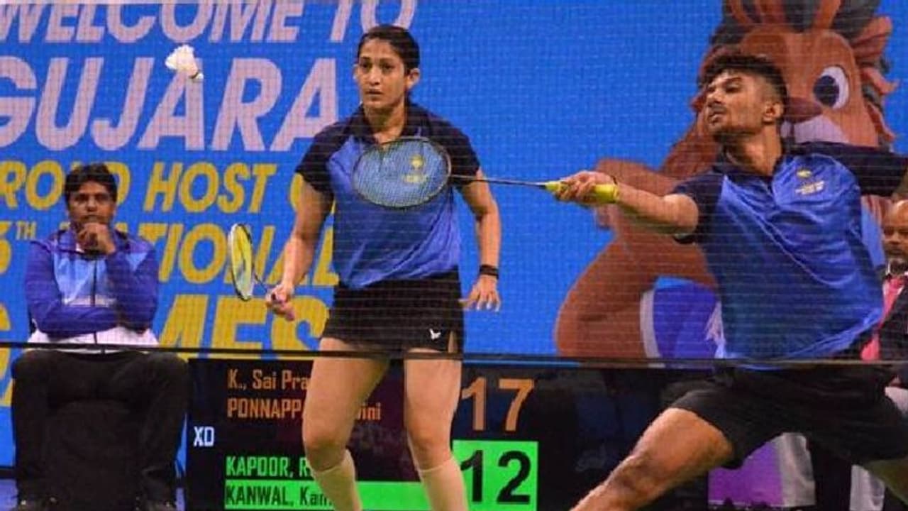 National Games 2022 ಬ್ಯಾಡ್ಮಿಂಟನ್‌ನಲ್ಲಿ ಚಿನ್ನ ಹೆಕ್ಕಿದ ಅಶ್ವಿನ್ ಪ್ರತೀಕ್ ಜೋಡಿ.!