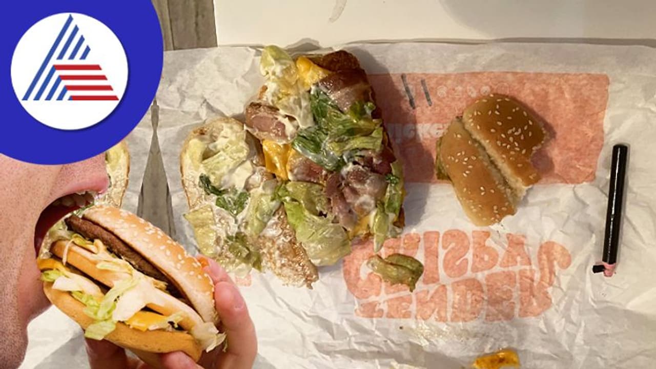 ಅಬ್ಬಬ್ಬಾ..ಮಹಿಳೆ ಆರ್ಡರ್ ಮಾಡಿದ ಟೇಸ್ಟೀ ಬರ್ಗರ್ ಒಳಗಿತ್ತು ಶಾರ್ಪ್ ಪೆನ್ಸಿಲ್..! ಅಬ್ಬಬ್ಬಾ..ಮಹಿಳೆ ಆರ್ಡರ್ ಮಾಡಿದ ಟೇಸ್ಟೀ ಬರ್ಗರ್ ಒಳಗಿತ್ತು ಶಾರ್ಪ್ ಪೆನ್ಸಿಲ್..!