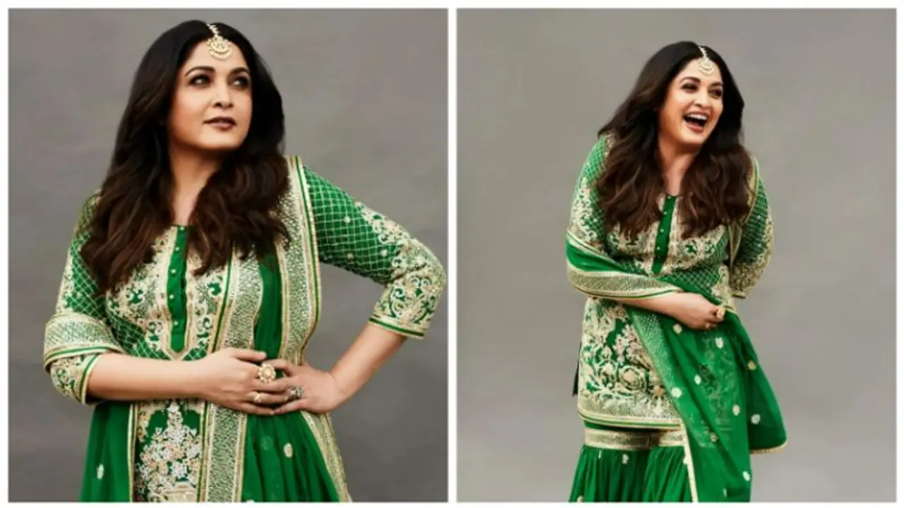 ராஜமாதா சிவகாமி தேவியின் அழகிய கிக் போஸ்கள்...வயதான அடையாளமே இல்லையே!