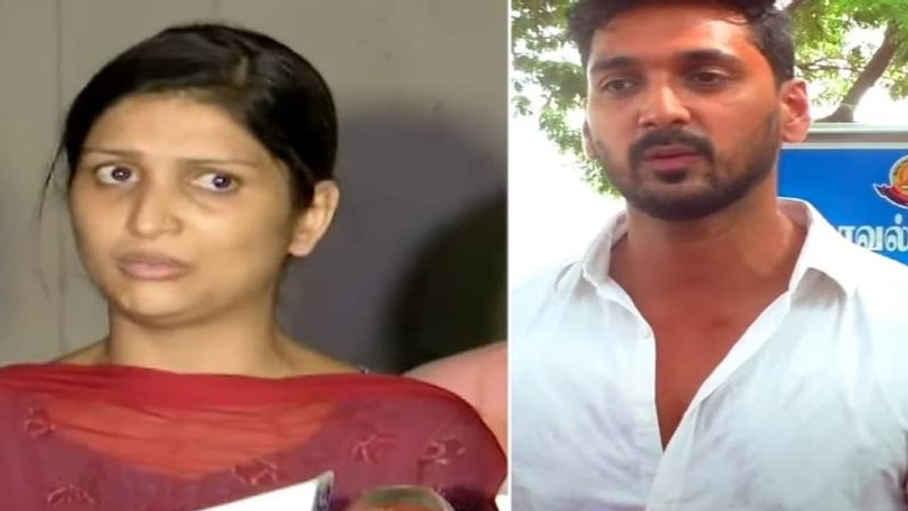 భర్తపై చీటింగ్ కేసు.. మరో నటితో రెడ్ హ్యాండెడ్ గా పట్టుకున్న తమిళ సీరియల్ నటి.! భర్తపై చీటింగ్ కేసు.. మరో నటితో రెడ్ హ్యాండెడ్ గా పట్టుకున్న తమిళ సీరియల్ నటి.!